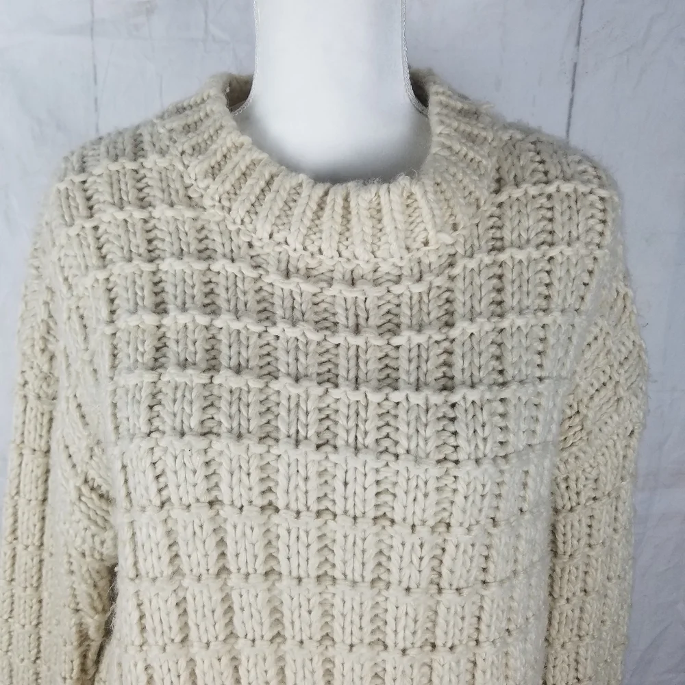 Moon River waffle knit sweater